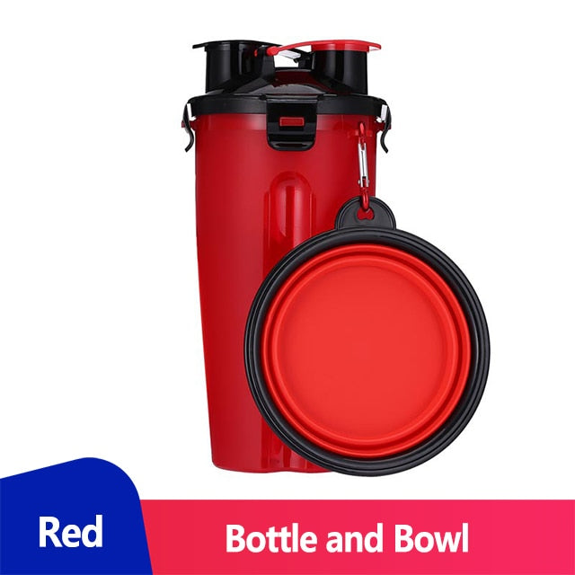 Pet Water/Food Bottle & Bowl