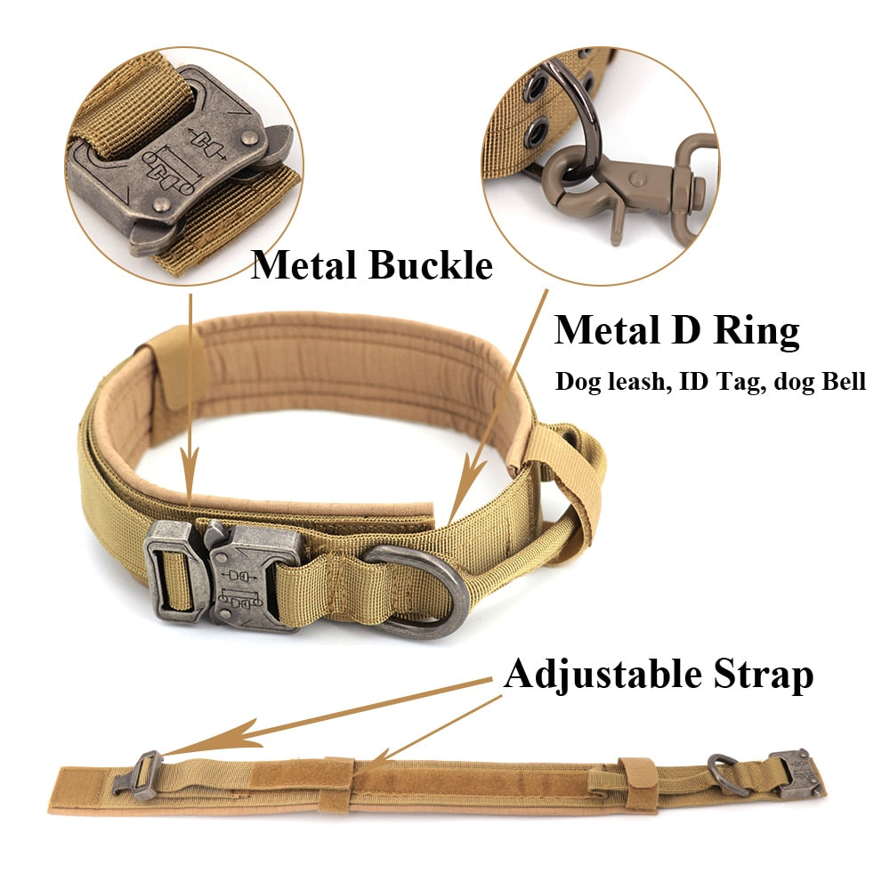 Tactical K9 Dog Collar